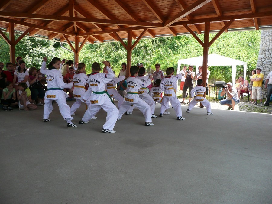 Taekwondo - ukázka.