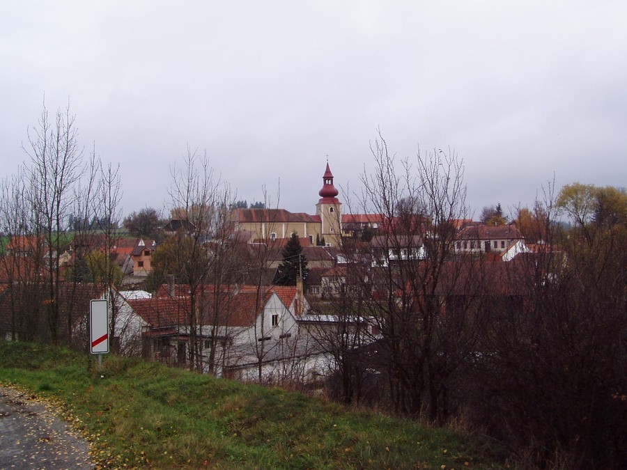 Pohled od Slaviboře.
